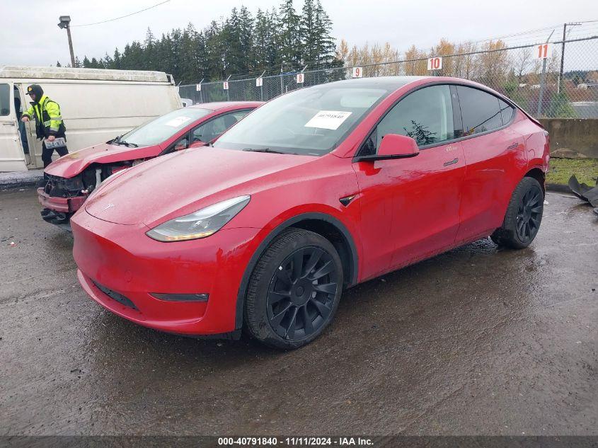 TESLA MODEL Y AWD/LONG RANGE DUAL MOTOR ALL-WHEEL DRIVE 2023