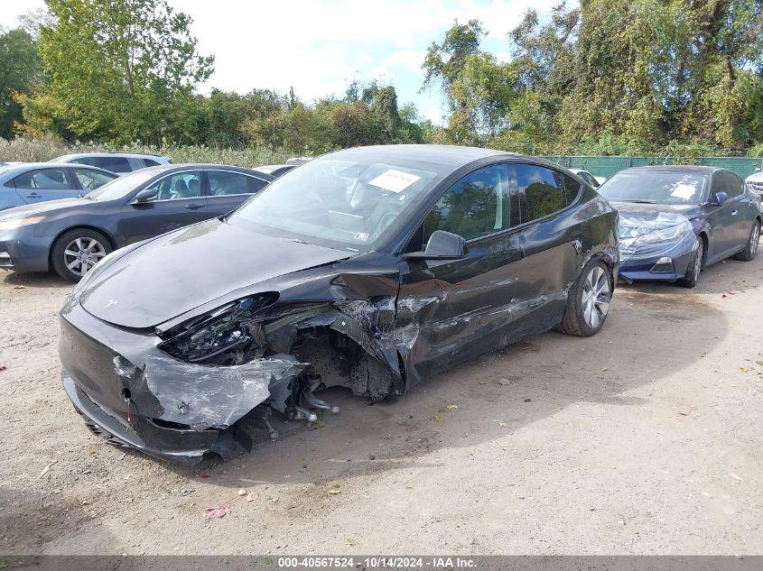 TESLA MODEL Y LONG RANGE DUAL MOTOR ALL-WHEEL DRIVE 2024