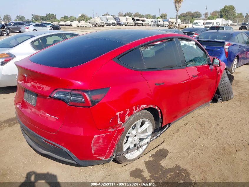 TESLA MODEL Y LONG RANGE DUAL MOTOR ALL-WHEEL DRIVE 2022