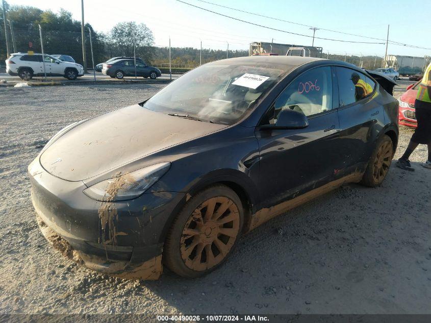 TESLA MODEL Y AWD/LONG RANGE DUAL MOTOR ALL-WHEEL DRIVE 2023