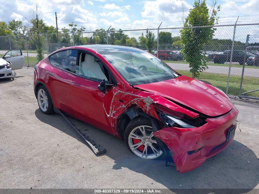 TESLA MODEL Y LONG RANGE DUAL MOTOR ALL-WHEEL DRIVE 2022