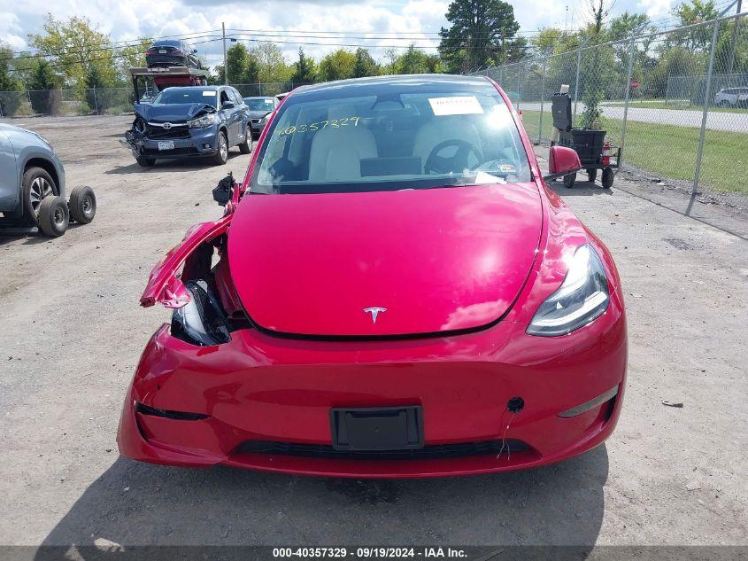 TESLA MODEL Y LONG RANGE DUAL MOTOR ALL-WHEEL DRIVE 2022