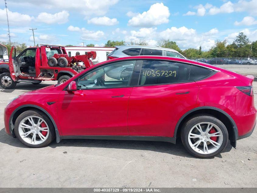 TESLA MODEL Y LONG RANGE DUAL MOTOR ALL-WHEEL DRIVE 2022
