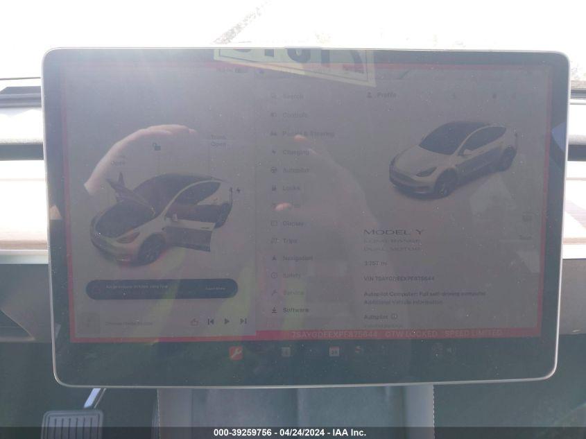 TESLA MODEL Y AWD/LONG RANGE DUAL MOTOR ALL-WHEEL DRIVE 2023