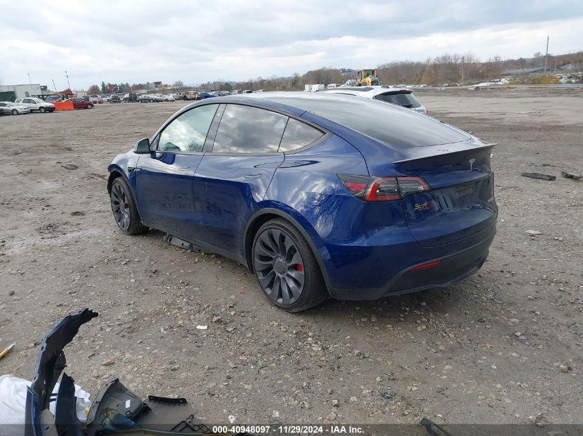 TESLA MODEL Y PERFORMANCE DUAL MOTOR ALL-WHEEL DRIVE 2022