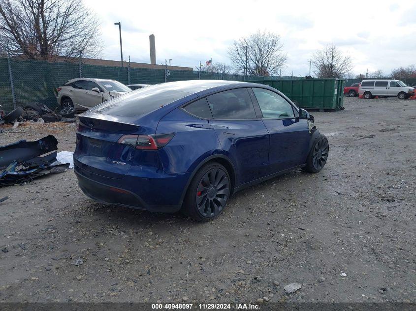 TESLA MODEL Y PERFORMANCE DUAL MOTOR ALL-WHEEL DRIVE 2022