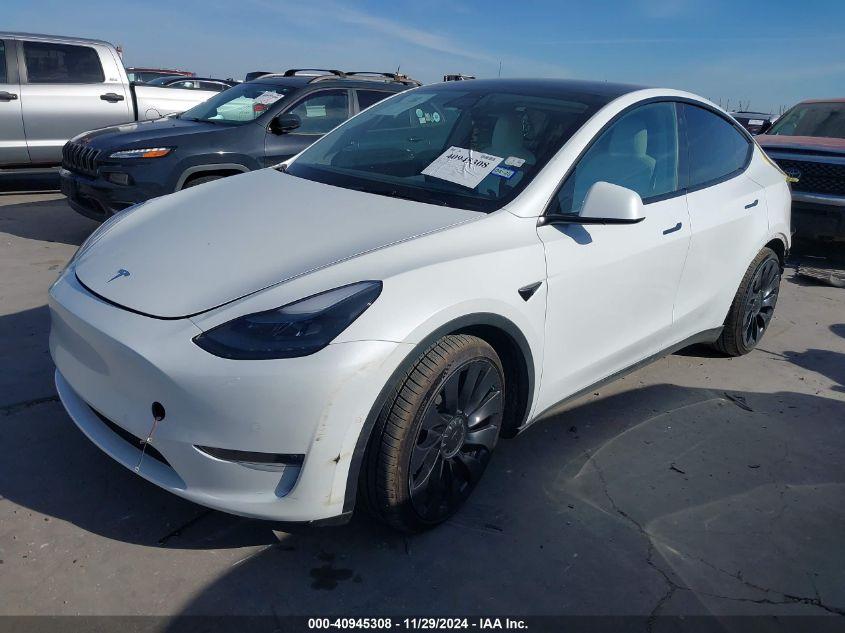 TESLA MODEL Y PERFORMANCE DUAL MOTOR ALL-WHEEL DRIVE 2022