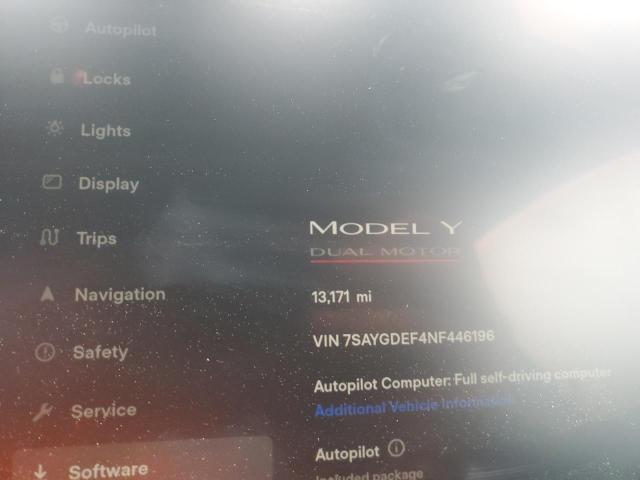 TESLA MODEL Y  2022