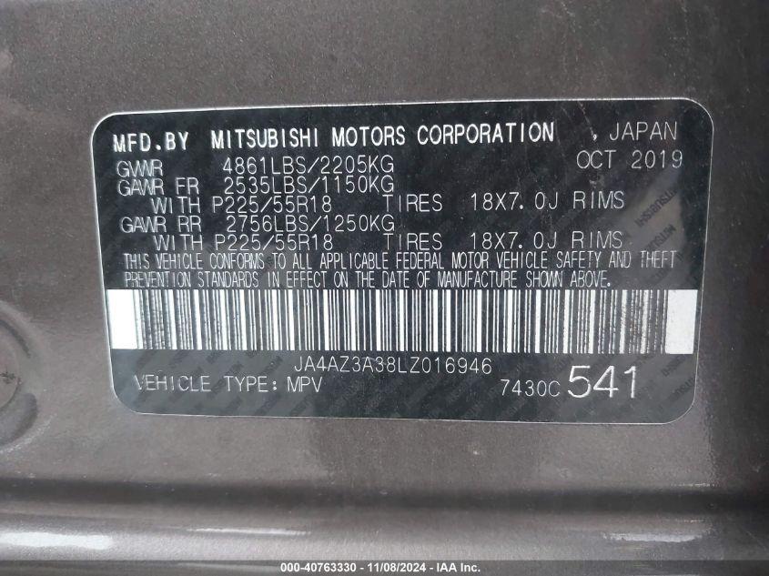 MITSUBISHI OUTLANDER ES 2.4 2020