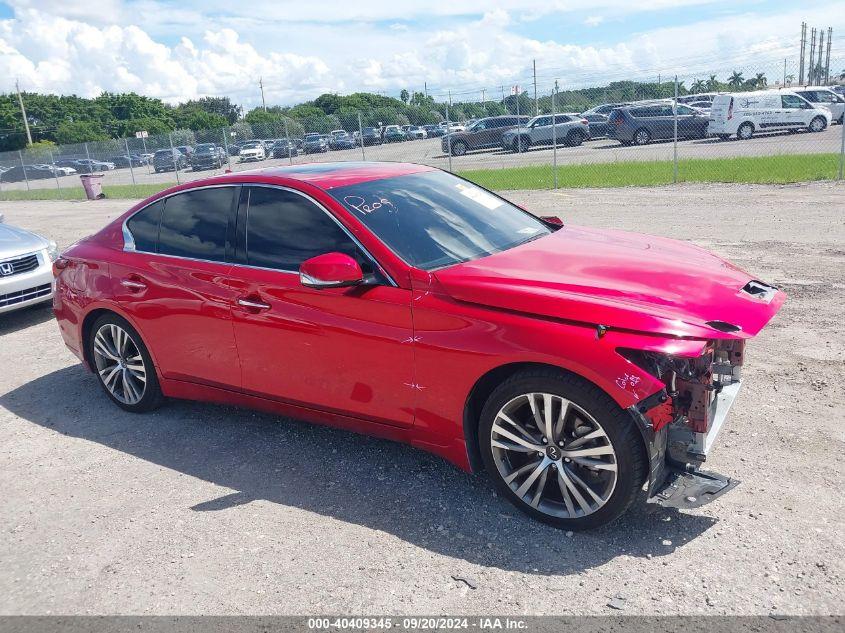 INFINITI Q50 SENSORY 2022