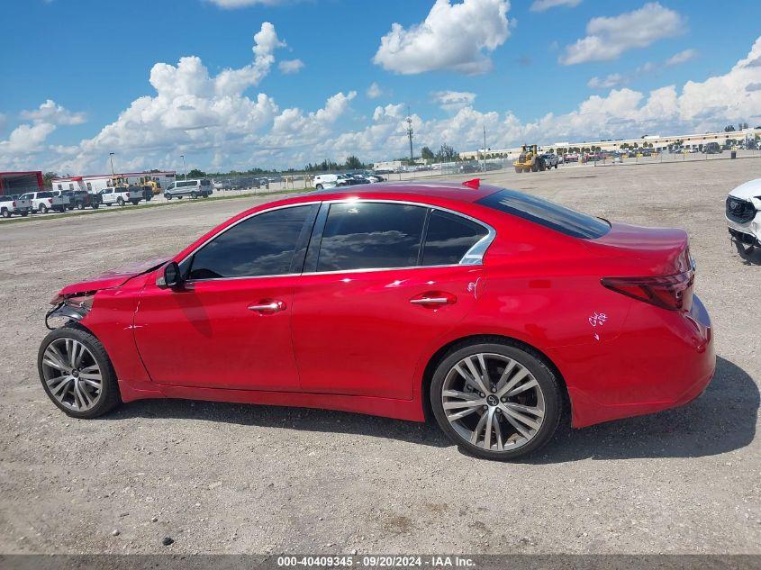 INFINITI Q50 SENSORY 2022