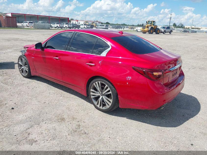 INFINITI Q50 SENSORY 2022