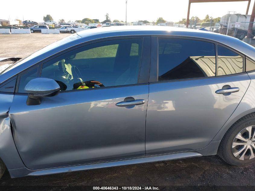 TOYOTA COROLLA HYBRID LE 2022