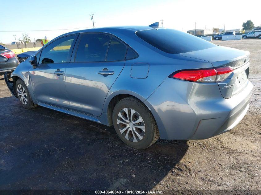 TOYOTA COROLLA HYBRID LE 2022