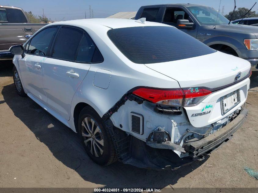 TOYOTA COROLLA HYBRID LE 2022