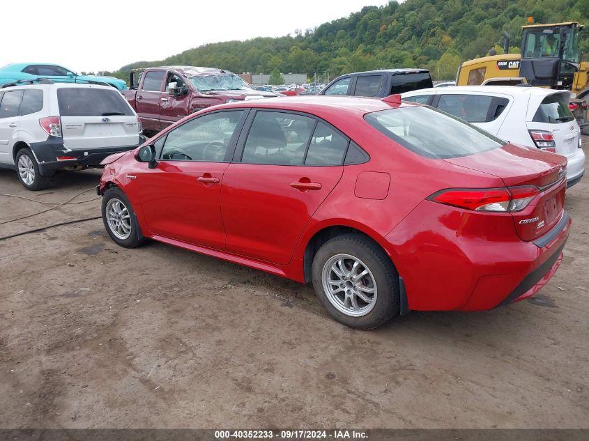 TOYOTA COROLLA HYBRID LE 2020