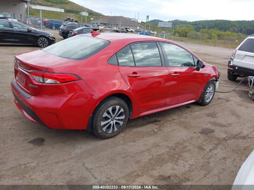 TOYOTA COROLLA HYBRID LE 2020