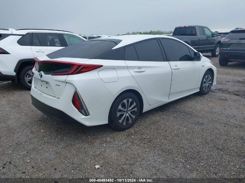 TOYOTA PRIUS PRIME XLE 2022