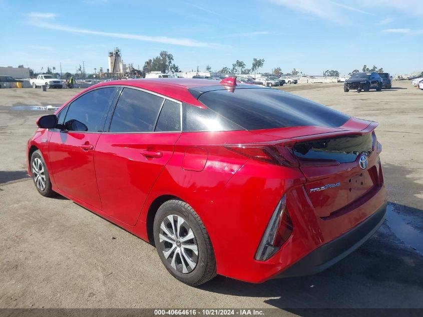 TOYOTA PRIUS PRIME XLE 2020