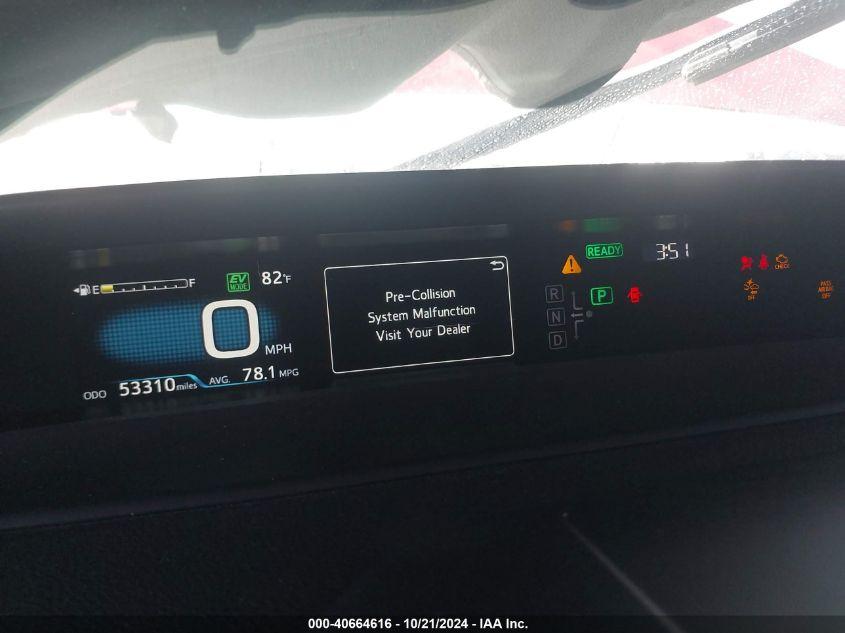 TOYOTA PRIUS PRIME XLE 2020