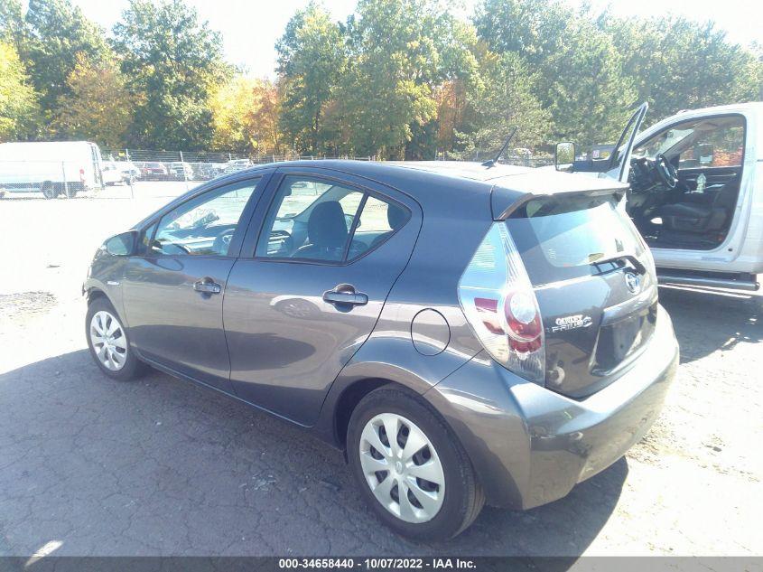 TOYOTA PRIUS C ONE/THREE/TWO/FOUR 2014