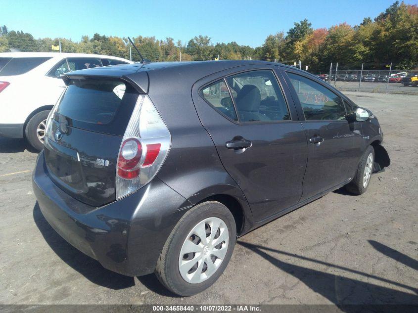 TOYOTA PRIUS C ONE/THREE/TWO/FOUR 2014