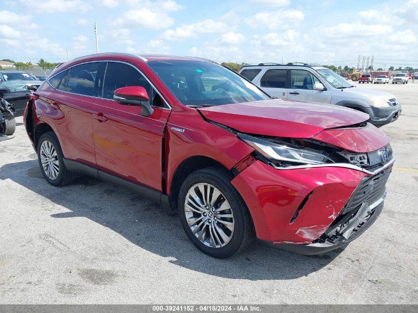 TOYOTA VENZA LIMITED 2021