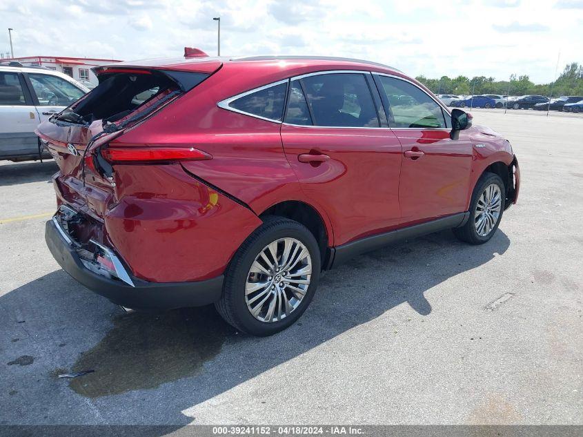 TOYOTA VENZA LIMITED 2021