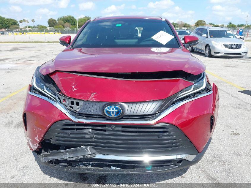 TOYOTA VENZA LIMITED 2021