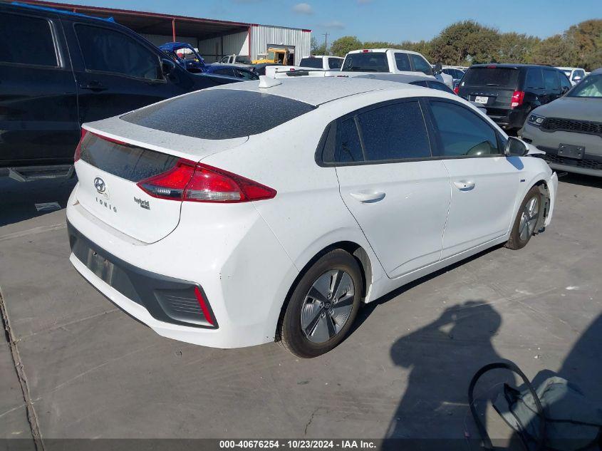 HYUNDAI IONIQ HYBRID BLUE 2020