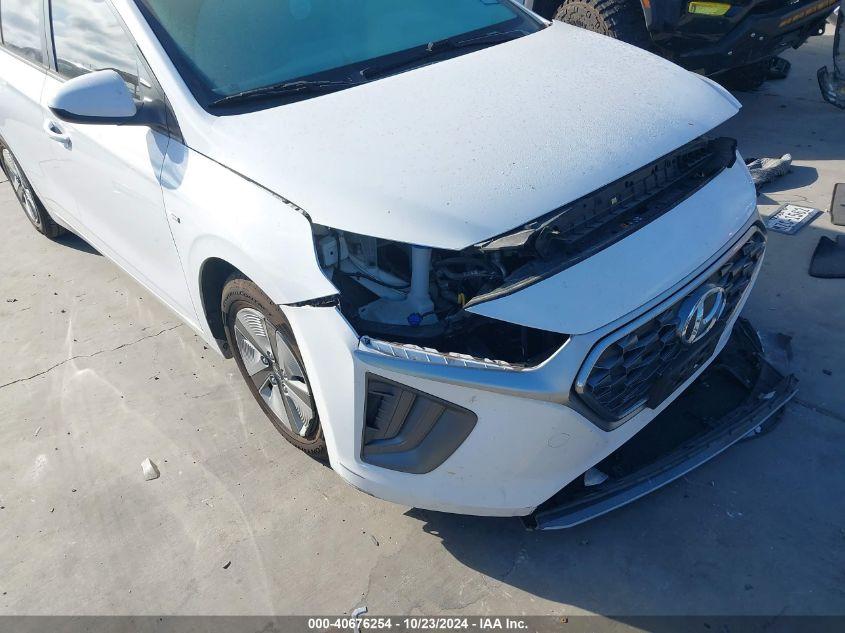 HYUNDAI IONIQ HYBRID BLUE 2020