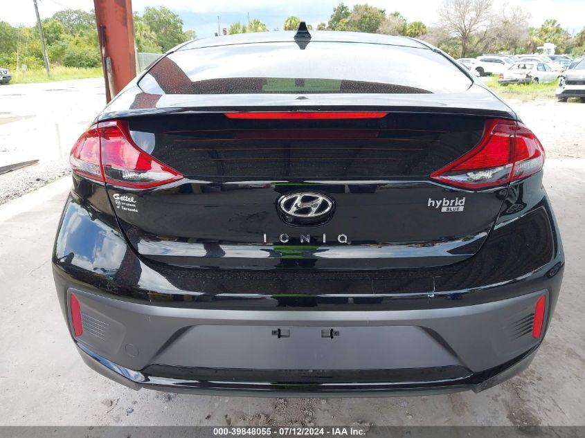 HYUNDAI IONIQ HYBRID BLUE 2021