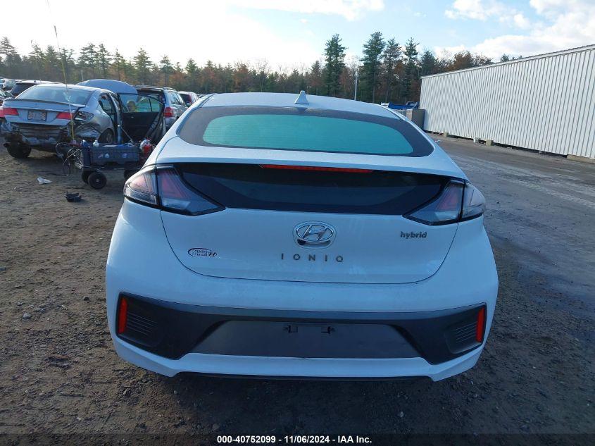 HYUNDAI IONIQ HYBRID SEL 2022