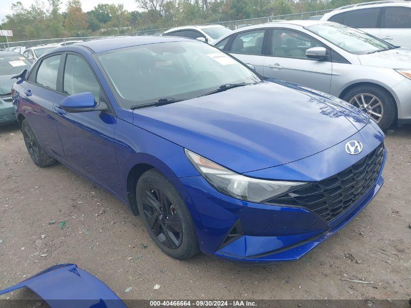 HYUNDAI ELANTRA HYBRID BLUE 2022