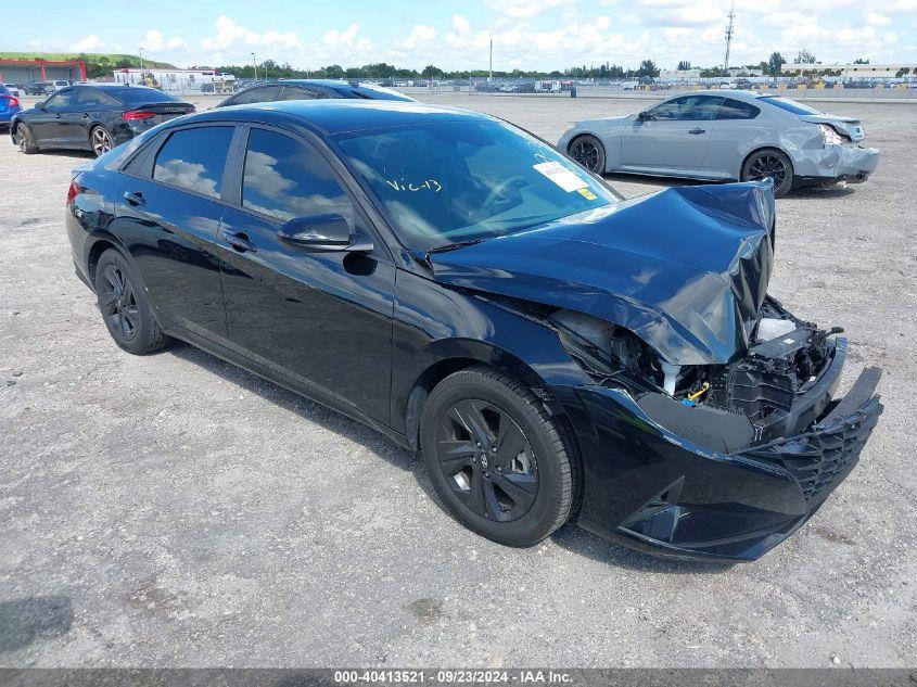 HYUNDAI ELANTRA HYBRID BLUE 2022