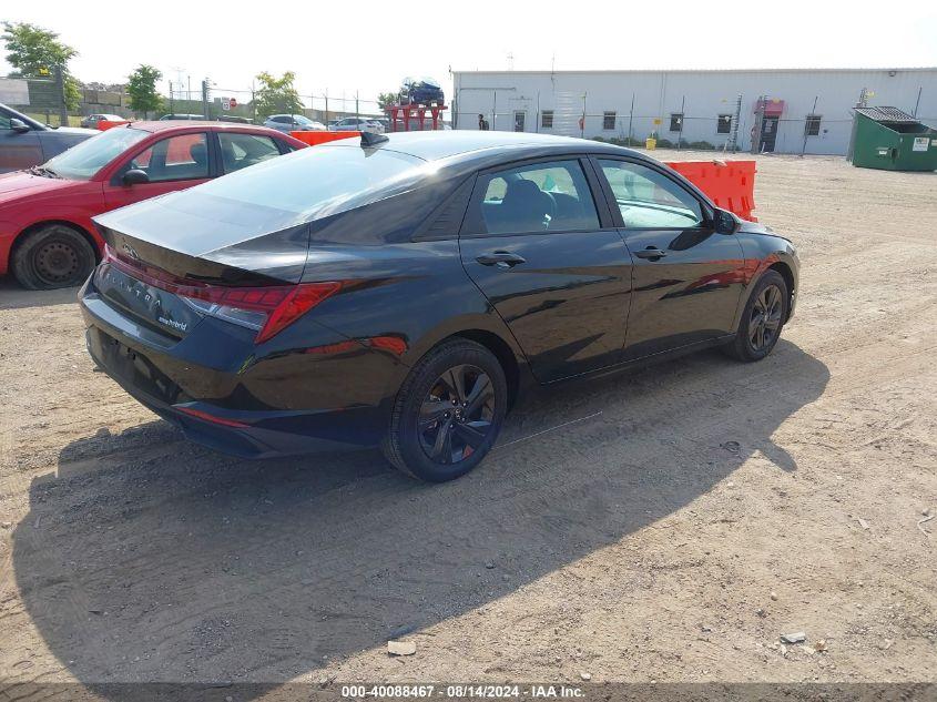 HYUNDAI ELANTRA HYBRID BLUE 2023