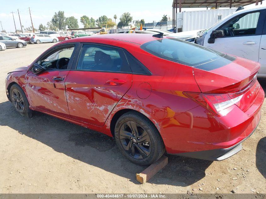 HYUNDAI ELANTRA HYBRID BLUE 2023