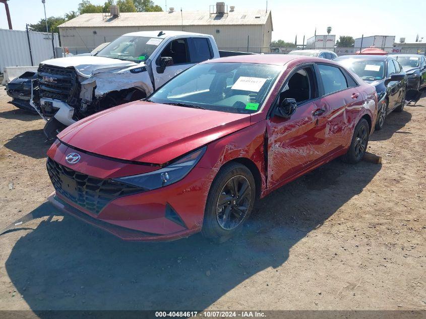 HYUNDAI ELANTRA HYBRID BLUE 2023