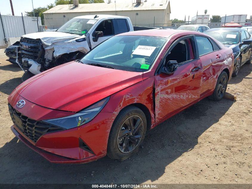 HYUNDAI ELANTRA HYBRID BLUE 2023