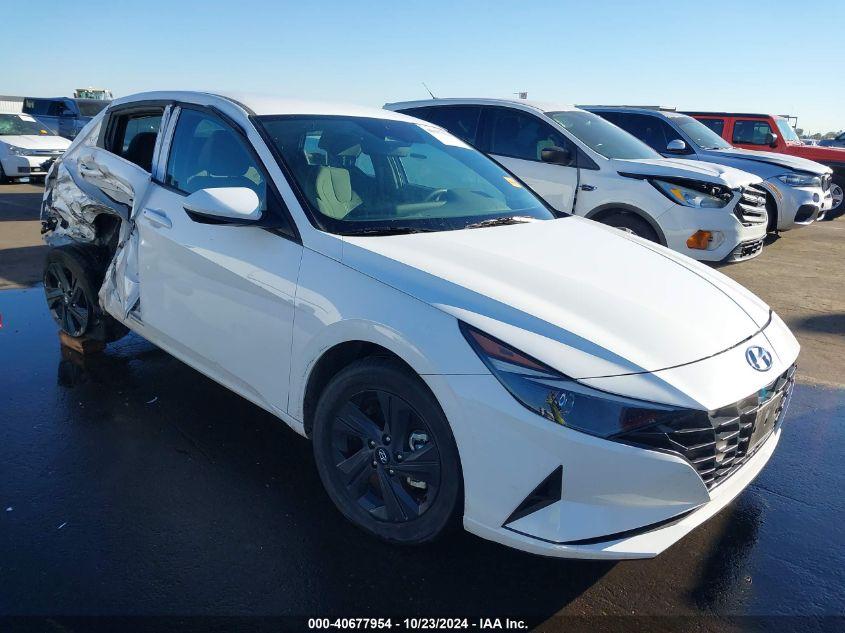 HYUNDAI ELANTRA HYBRID BLUE 2023