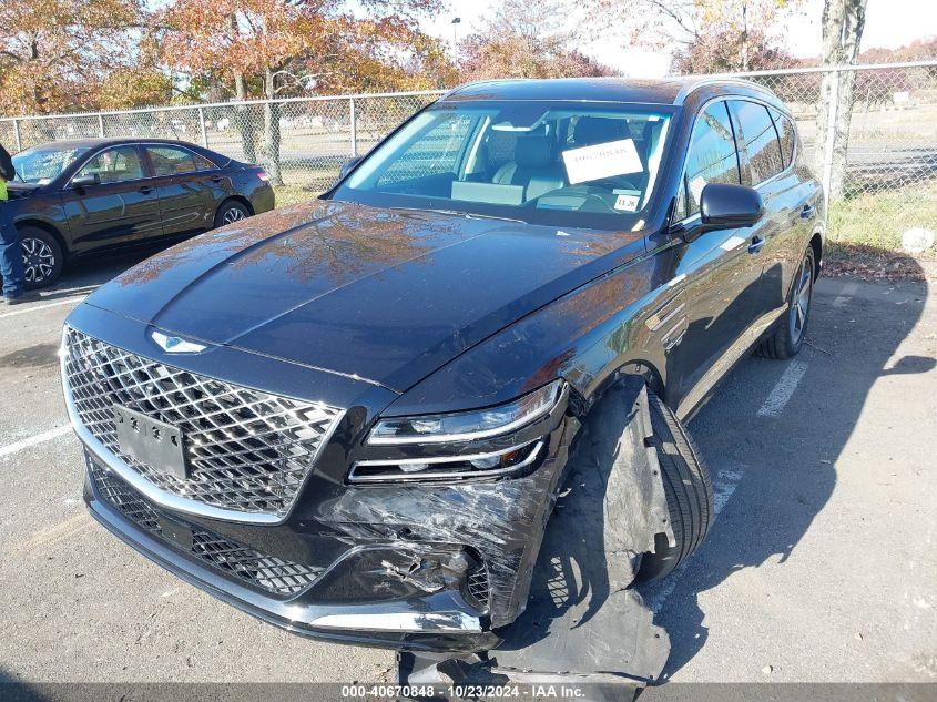 GENESIS GV80 3.5T AWD ADVANCED 2022