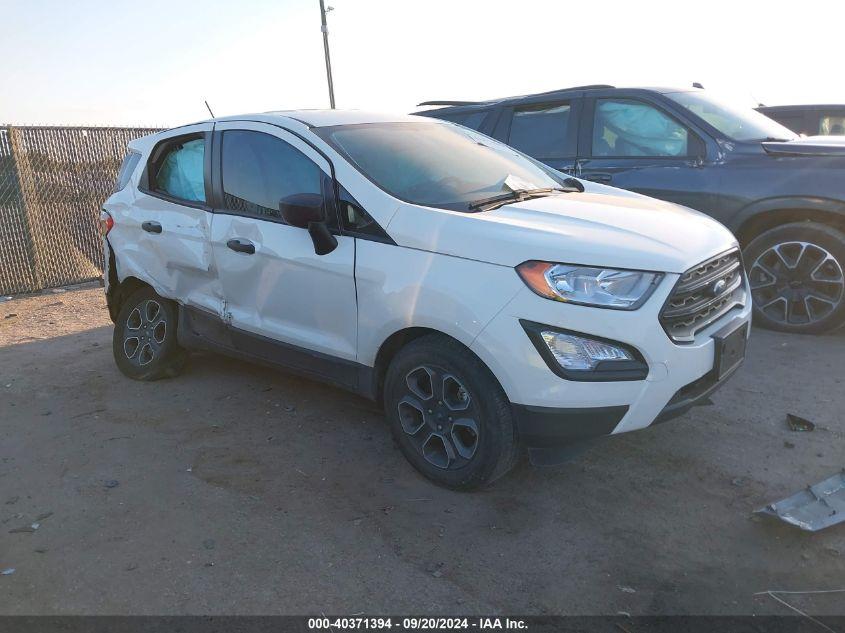 FORD ECOSPORT S 2021