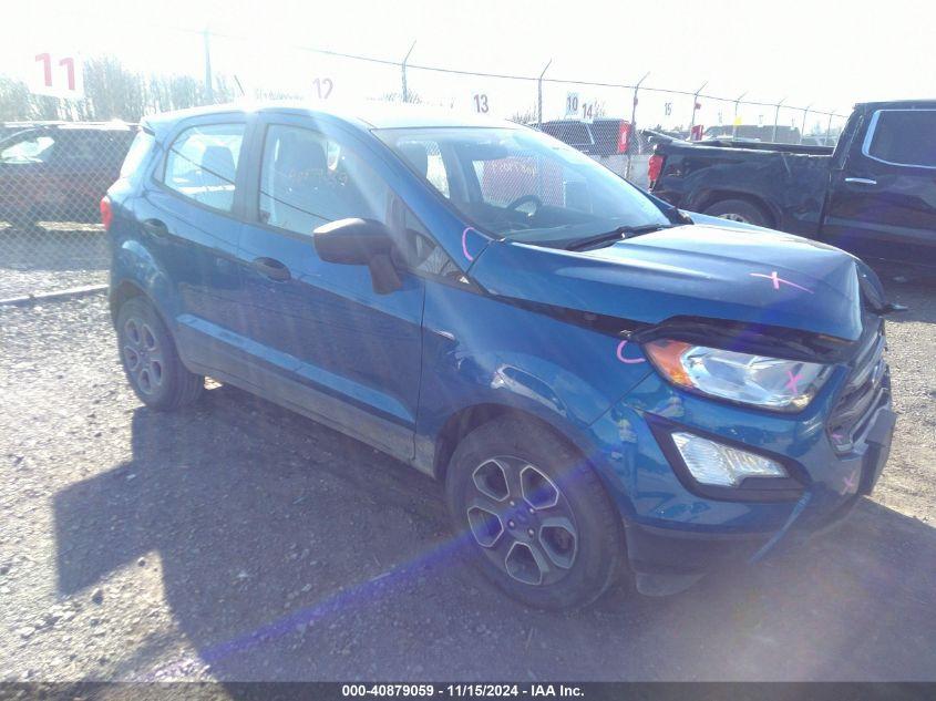 FORD ECOSPORT S 2020