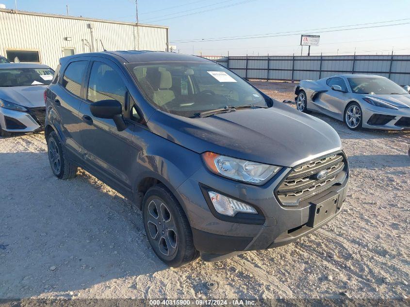 FORD ECOSPORT S 2020