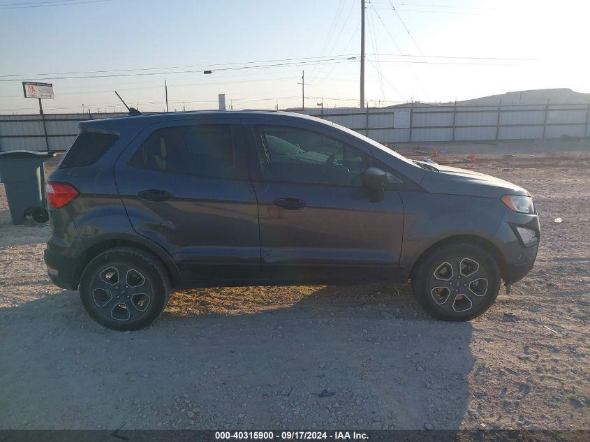 FORD ECOSPORT S 2020