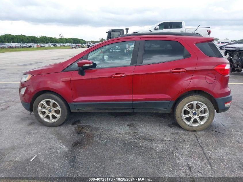 FORD ECOSPORT SE 2020