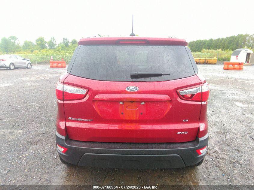 FORD ECOSPORT SE 2020