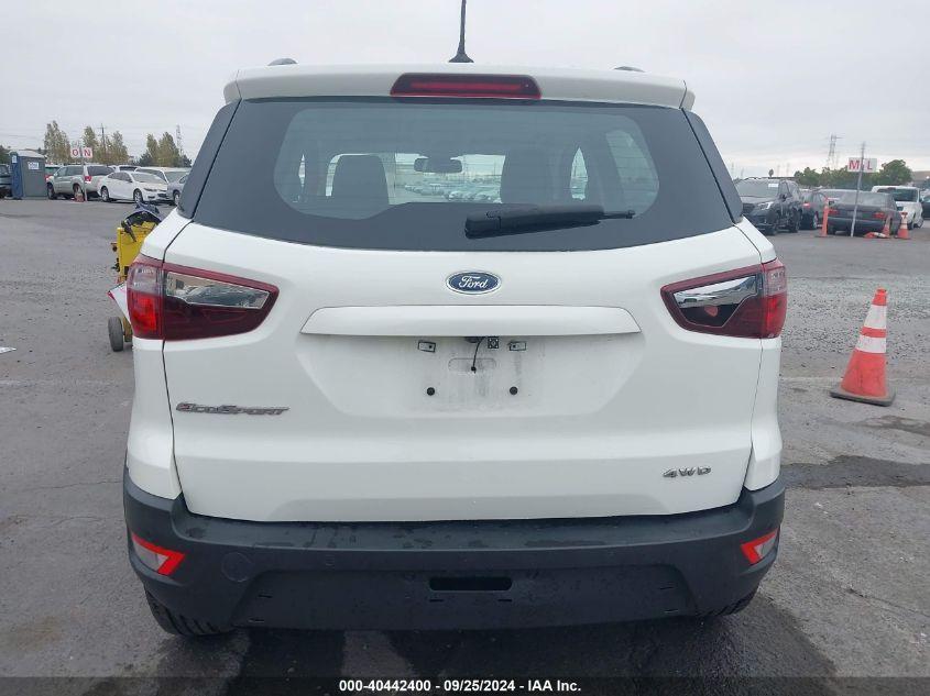 FORD ECOSPORT SES 2020