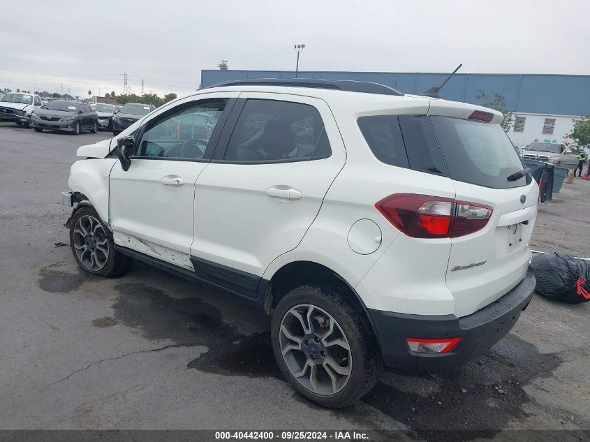 FORD ECOSPORT SES 2020