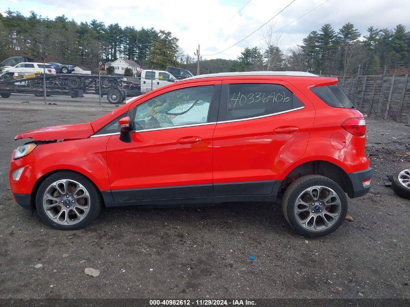 FORD ECOSPORT TITANIUM 2020